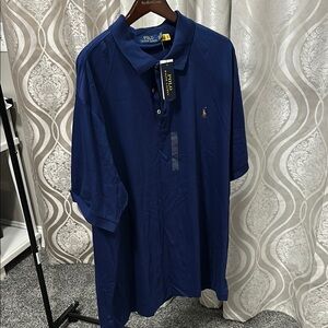 NWT Polo by Ralph Lauren Blue Classic Polo Shirt